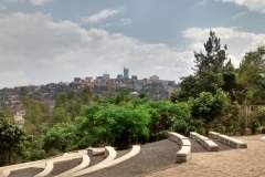 Kigali from the Genocide Memorial